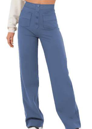 Pantaloni da Donna Aderenti Elasticizzati con Vita Elasticata