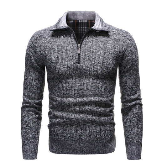 Maglione da Uomo Collo a Revers Design Strutturato