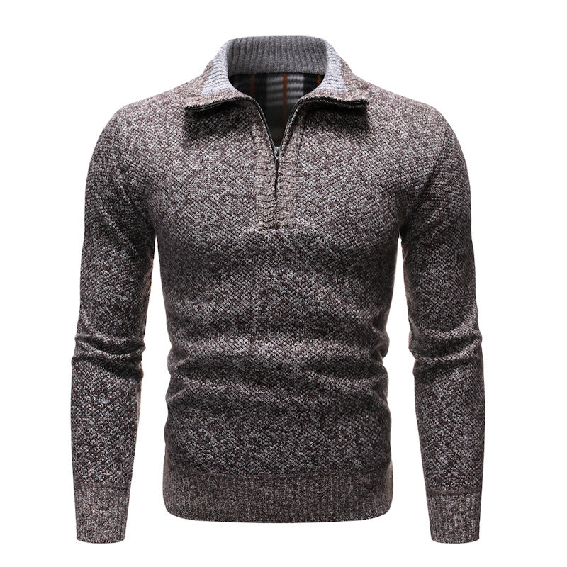 Maglione da Uomo Collo a Revers Design Strutturato