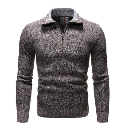 Maglione da Uomo Collo a Revers Design Strutturato