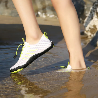 Scarpe Acquatiche Estive Uomo con Suola in Gomma Slip-On per Nuoto e Spiaggia