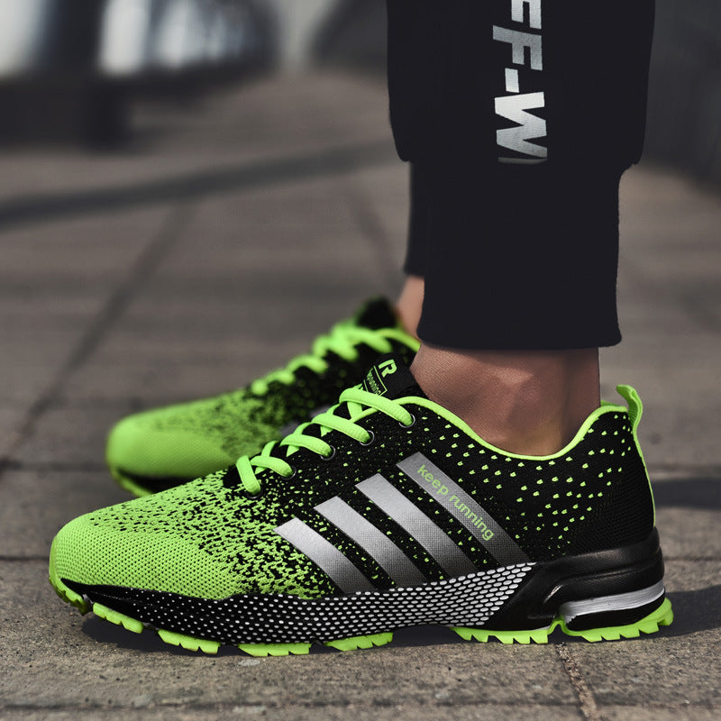 Zapatillas de running para hombre ligeras y transpirables para actividades deportivas