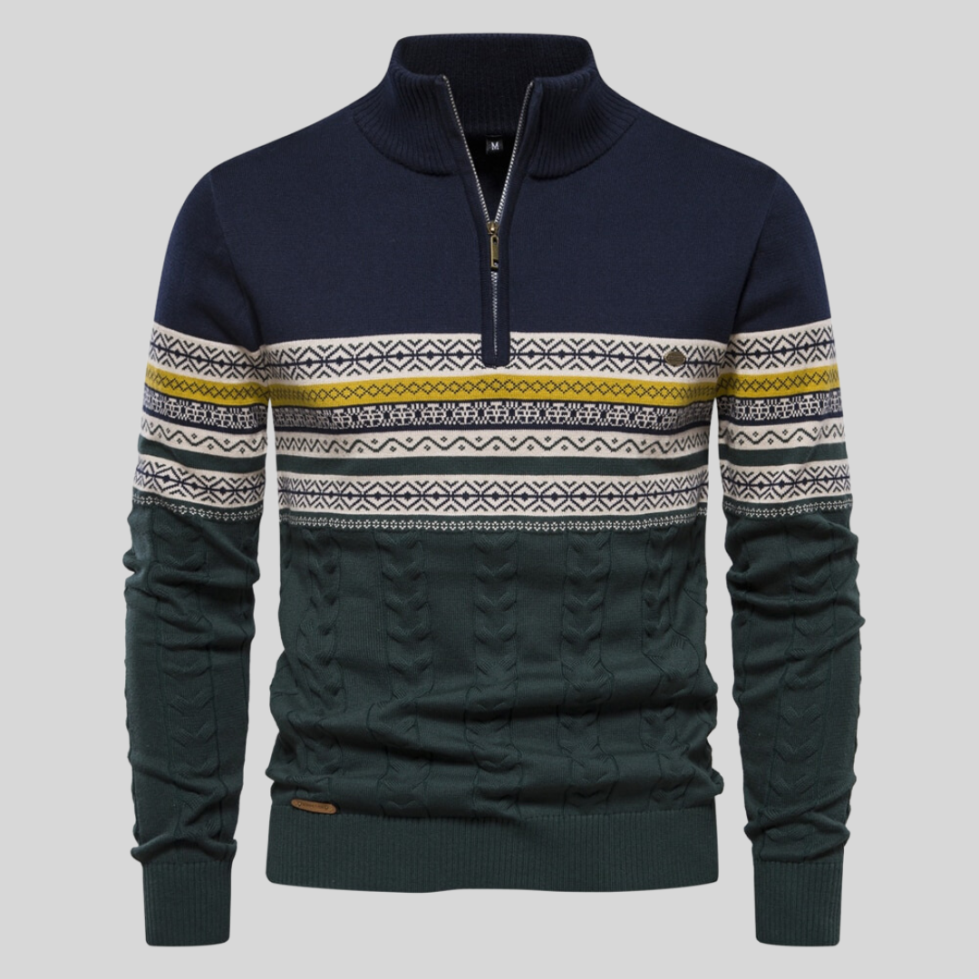 Maglione Uomo Maniche Lunghe Girocollo Pullover