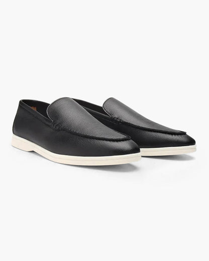 Mocassini da Uomo Slip-On con Tomaia Cucita
