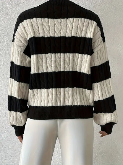 Maglione da Donna con Vestibilità Comoda e Texture Morbida