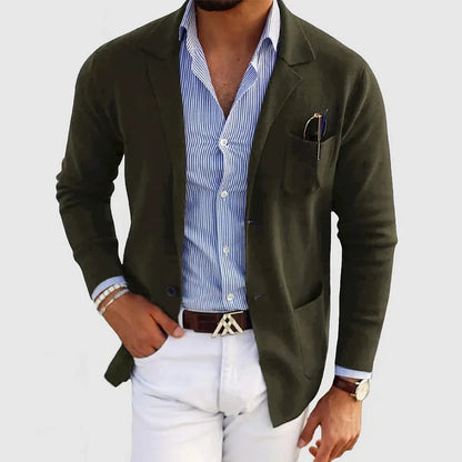Blazer Classico Monopetto da Uomo | Ideale per Autunno e Inverno