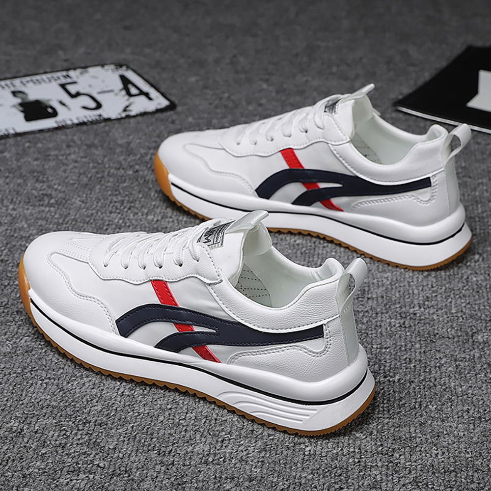 Herresommermokkasiner med rund tå og lav hæl