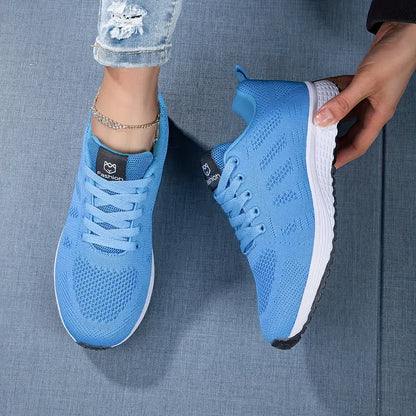 Sneakers leggere e traspiranti in maglia con suola ammortizzata I Ideali per primavera ed estate