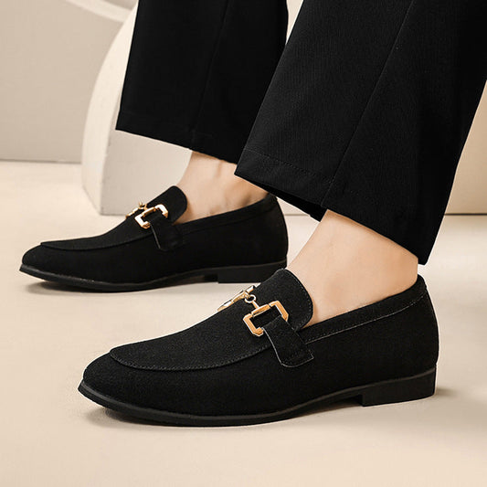Mocasines para Hombre Slip-On de Conducción con Punta Redonda