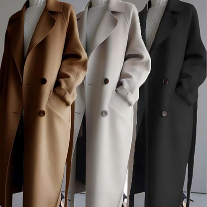 Classico Cappotto in Lana con Comfort Morbido