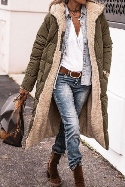 Elegante e comoda Cappotto Reversibile