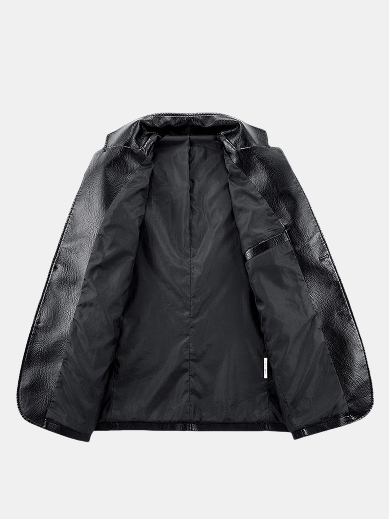 Blazer da Uomo con Rever a Lancia e Chiusura a Bottoni