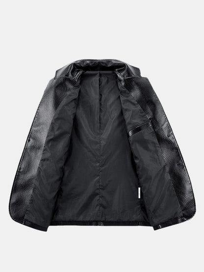 Blazer da Uomo con Rever a Lancia e Chiusura a Bottoni