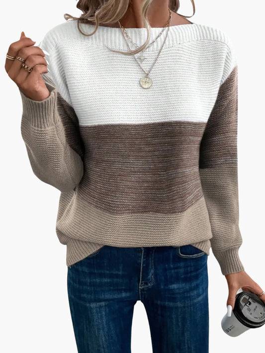 Maglione Invernale Elegante per Donna con Vestibilità Lusinghiera e Design Versatile