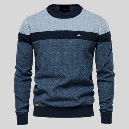 Maglione Uomo Maniche Lunghe Vestibilità Regolare Pullover