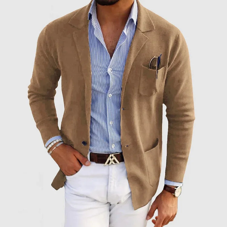 Blazer Classico Monopetto da Uomo | Ideale per Autunno e Inverno