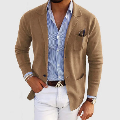 Blazer Classico Monopetto da Uomo | Ideale per Autunno e Inverno
