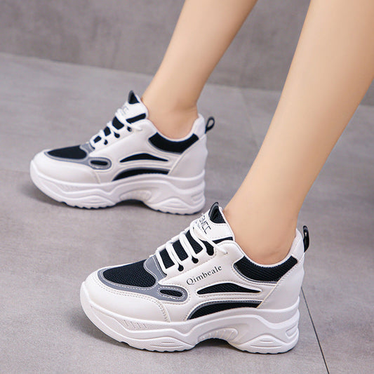 Sneakers con Zeppa in Mesh | Ideali per l'Estate