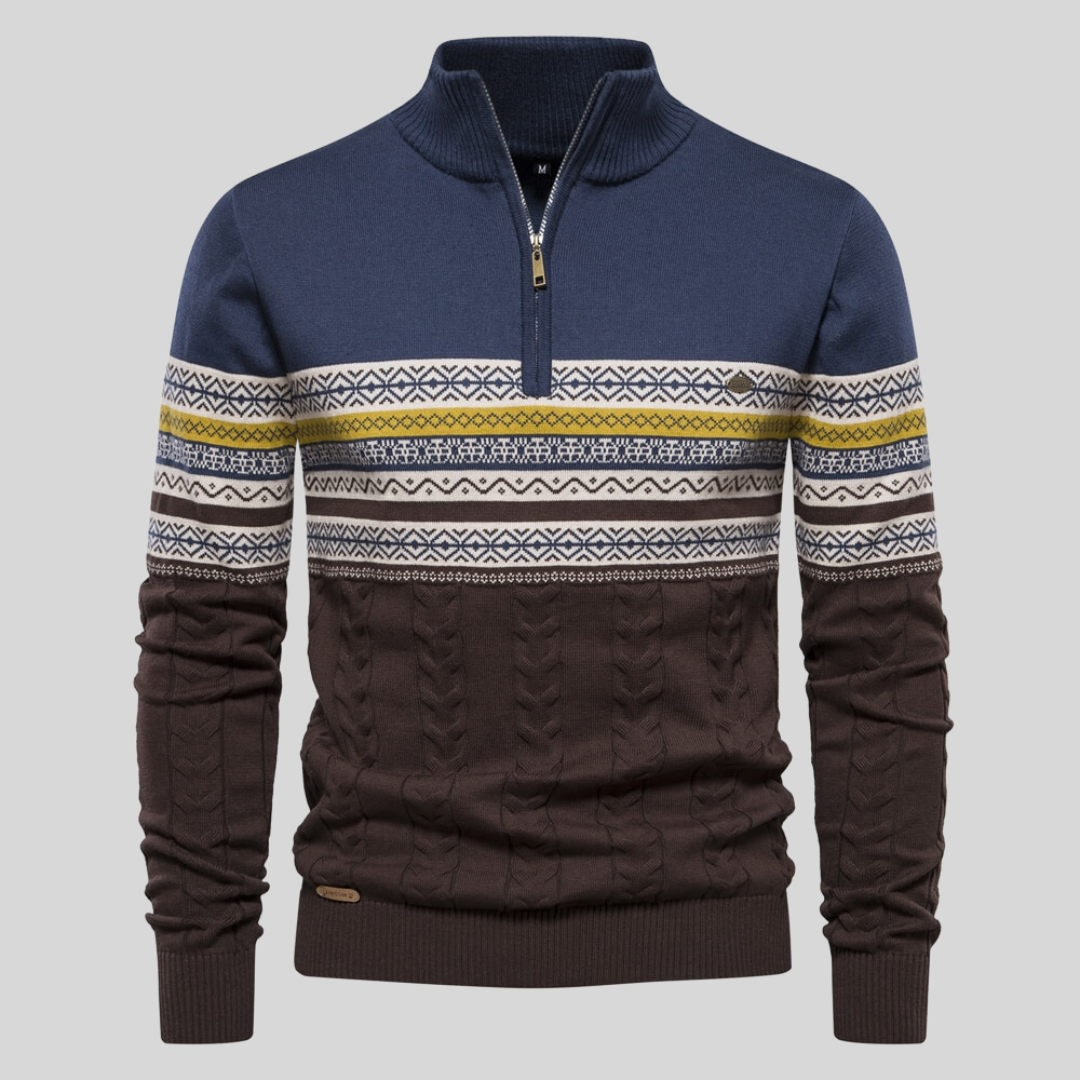 Maglione Uomo Maniche Lunghe Girocollo Pullover