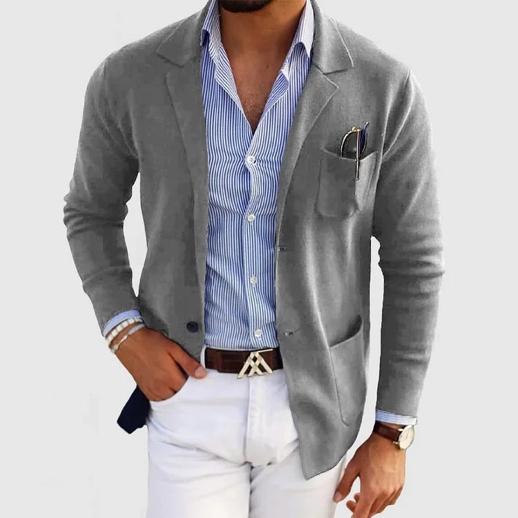 Blazer Classico Monopetto da Uomo | Ideale per Autunno e Inverno