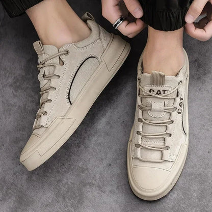 Sneakers da Uomo con Inserti Traspiranti e Suola Robusta
