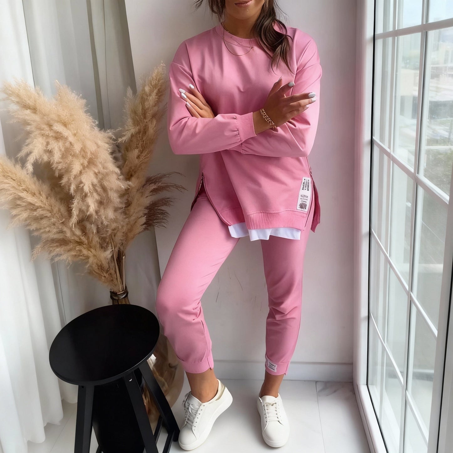 Women's Loungewear Set Pullover and Pants