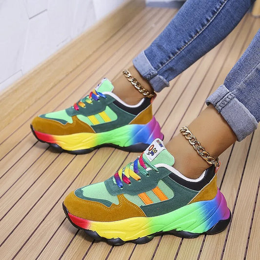 Scarpe Ortopediche da Donna con Supporto dell’Arco Plantare e Punta Larga