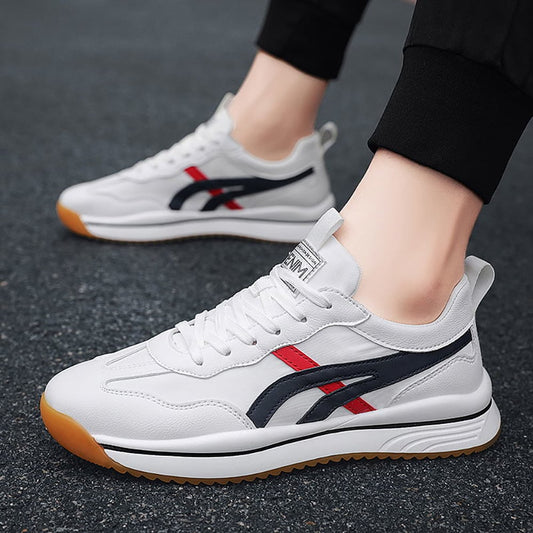 Herresommermokkasiner med rund tå og lav hæl