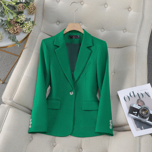 Blazer da donna aderente con maniche lunghe e tasche | Ideale per autunno e inverno