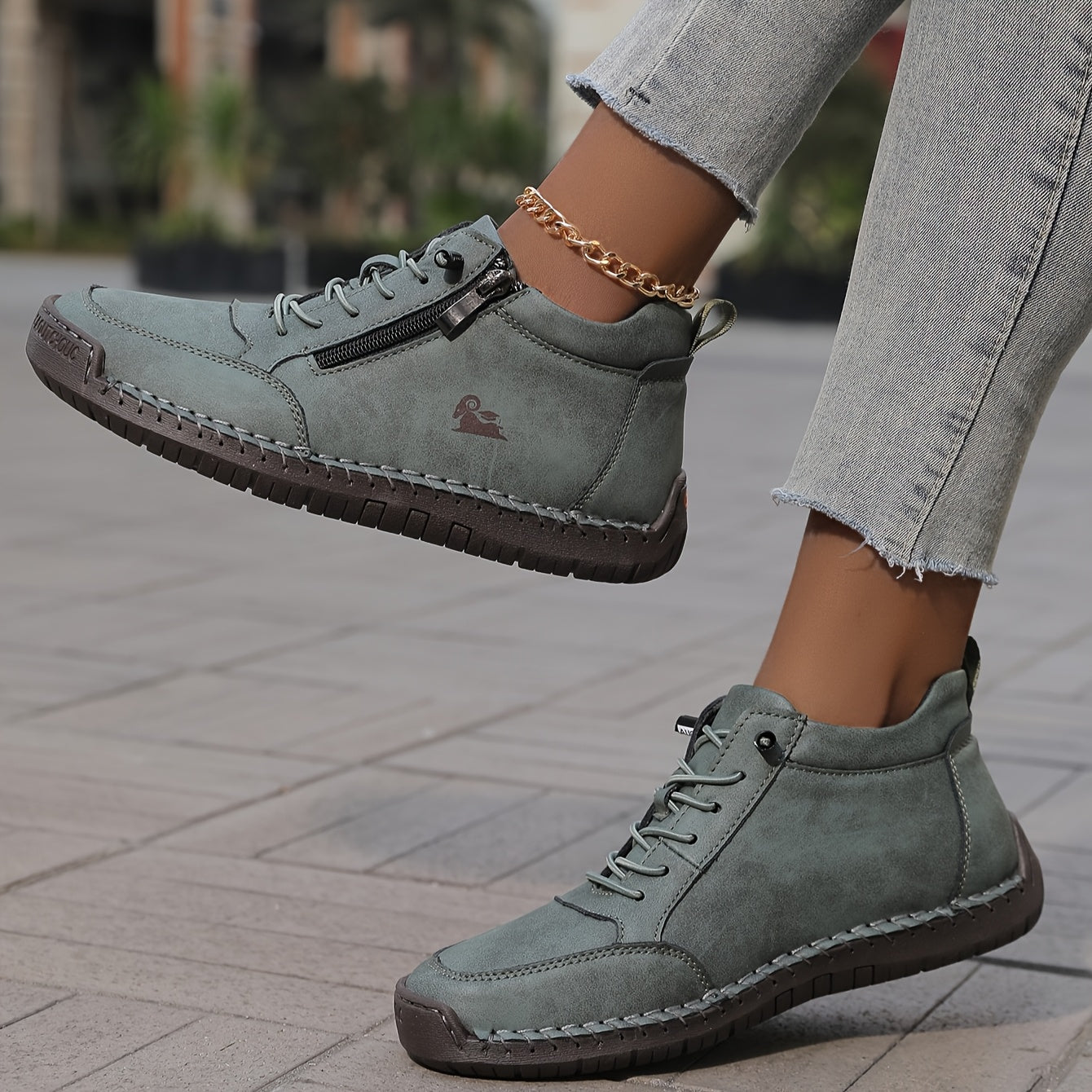 Sneakers da Donna Punta Ampia Suola Supportiva