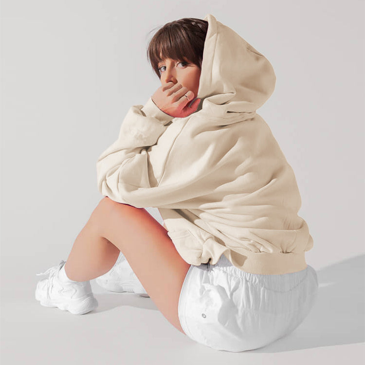 Top de mujer de manga larga en color liso