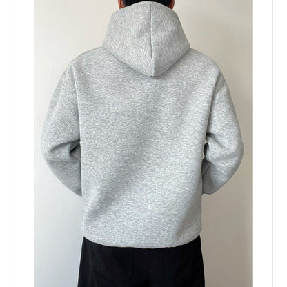 Maglione da Uomo con Cappuccio a Maniche Lunghe e Vestibilità Ampia