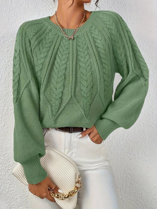 Maglione Comodo in Cotone e Poliestere con Design Versatile Ideale per Autunno