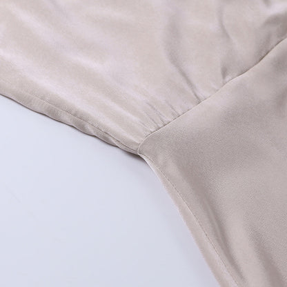 Abito Elegante Senza Maniche Maxi con Spacco Laterale