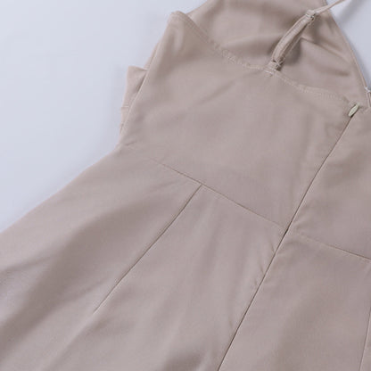 Abito Elegante Senza Maniche Maxi con Spacco Laterale