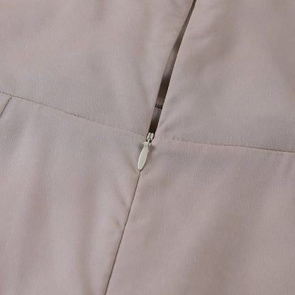 Abito Elegante Senza Maniche Maxi con Spacco Laterale