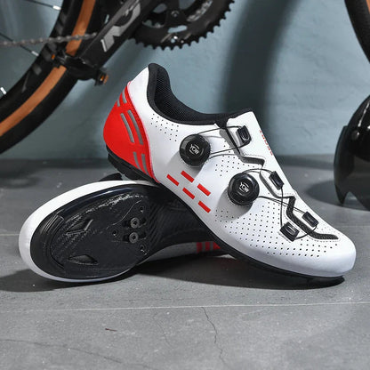 Zapatillas de ciclismo para hombre para MTB y carretera con sistema de cierre de precisión