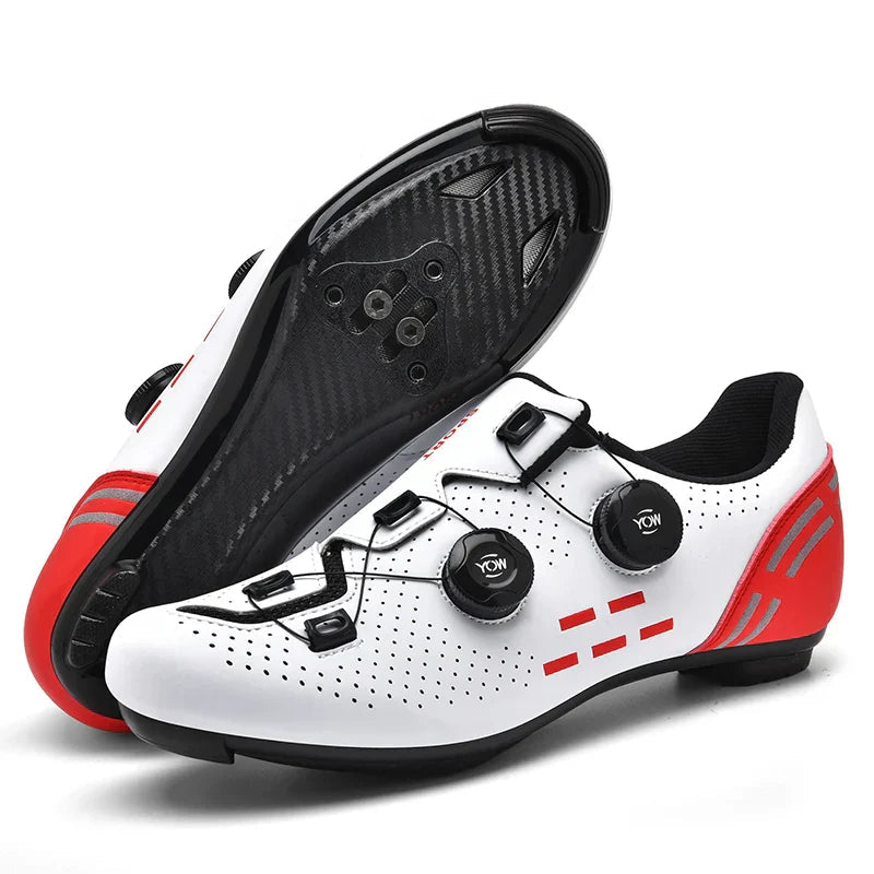 Zapatillas de ciclismo para hombre para MTB y carretera con sistema de cierre de precisión