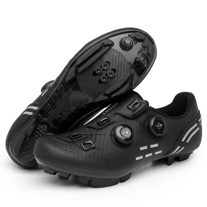 Zapatillas de ciclismo para hombre para MTB y carretera con sistema de cierre de precisión
