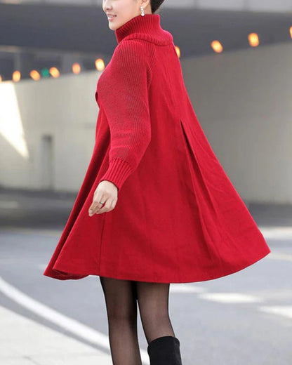 Cappotto Lungo Invernale da Donna con Design Classico