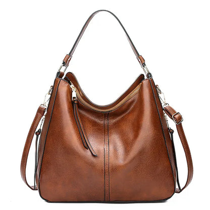 Borsa Tote in Pelle Classica per Donna con Interno Spazioso - Ideale per Tutte le Stagioni