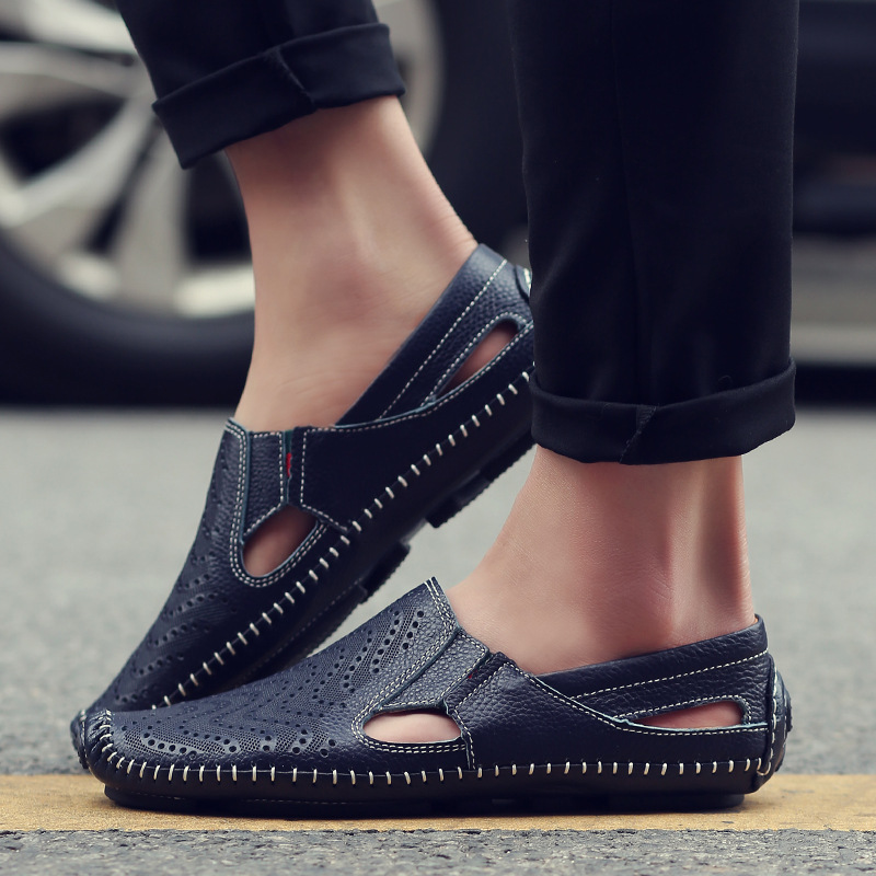 Sandali da Uomo Estivi Pannelli Traspiranti Cinturino Regolabile