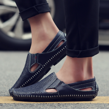 Sandali da Uomo Estivi Pannelli Traspiranti Cinturino Regolabile