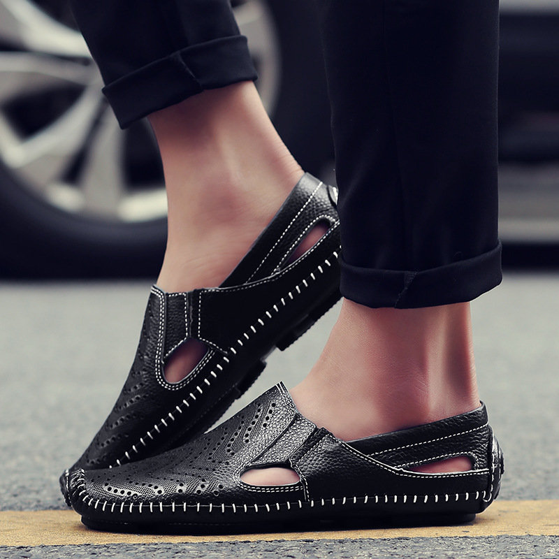 Sandali da Uomo Estivi Pannelli Traspiranti Cinturino Regolabile