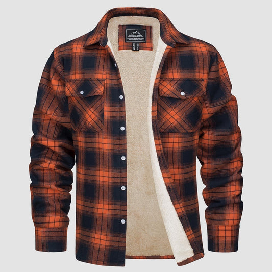 Giacca Camicia Casual da Uomo con Tasche