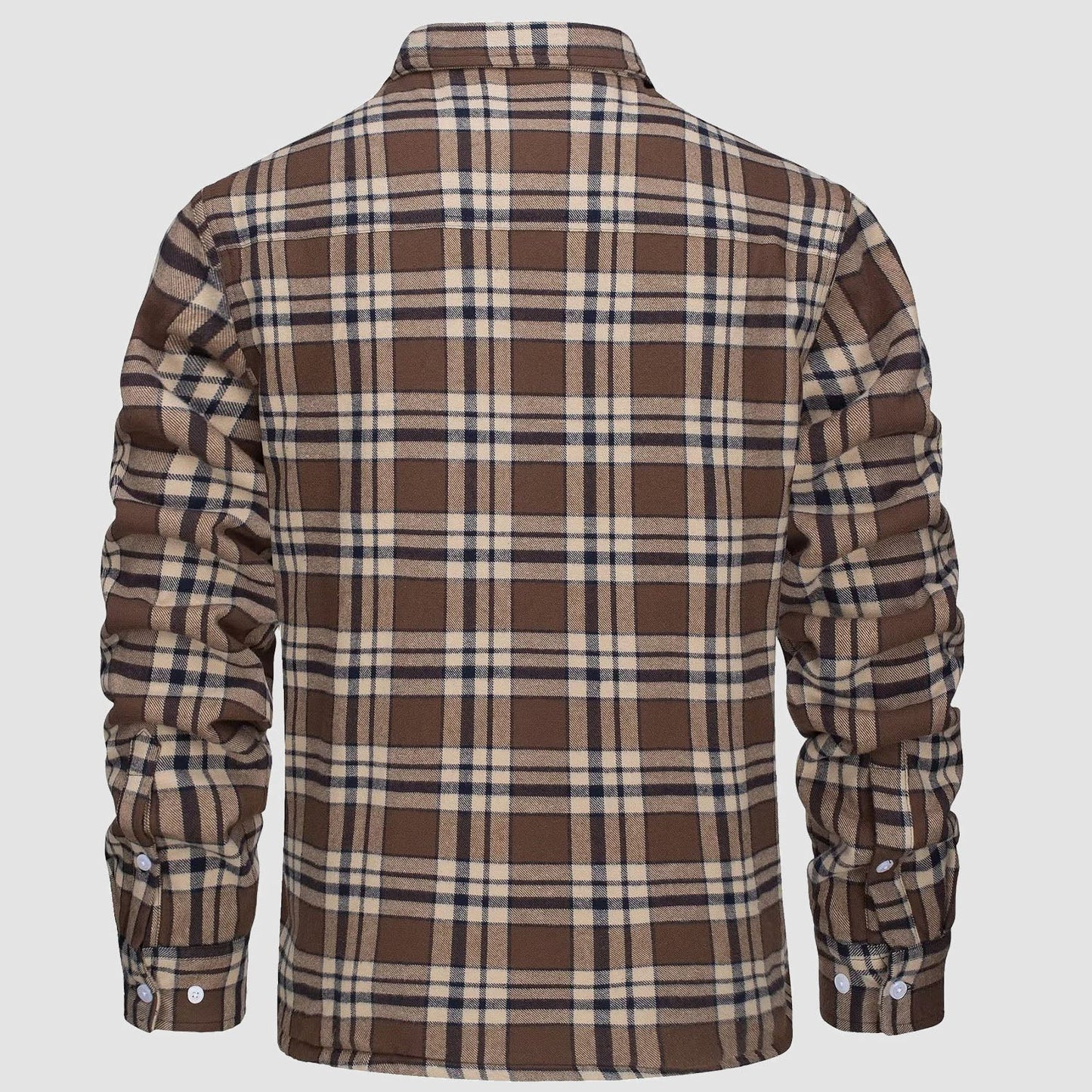 Giacca Camicia Casual da Uomo con Tasche