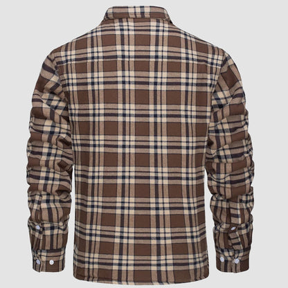 Giacca Camicia Casual da Uomo con Tasche