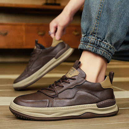 Sneakers da Uomo con Soletta Imbottita, Colletto Imbottito e Suola in Gomma