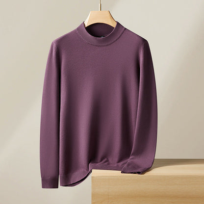 Maglione da Uomo in Maglia con Texture Leggera e Morbida