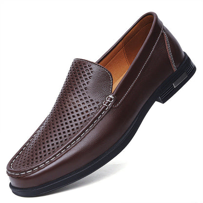 Mocassini da Uomo in Pelle Slip-On Suola Morbida | Ideali per Tutte le Stagioni
